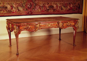 Bureau plat, français, Cressent, 1730